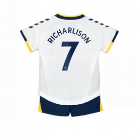 Jalkapallo Pelipaidat Everton Richarlison Andrade 7 Lasten Kolmaspaita 2021-2022 Lyhythihainen